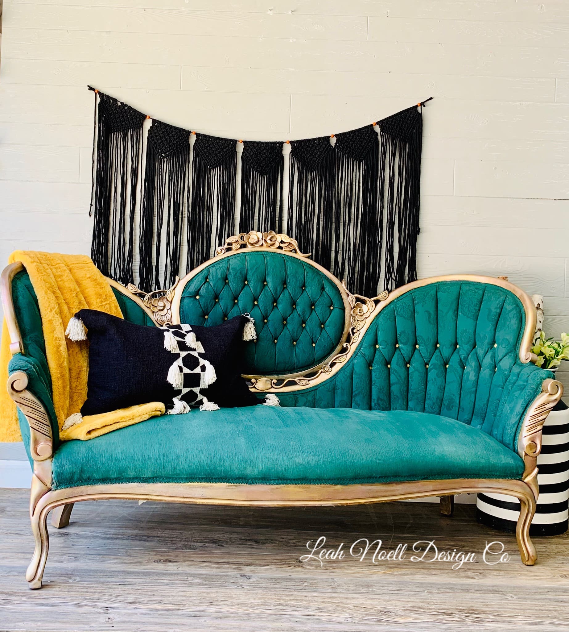 How to paint an upholstered sofa – Leah Noell Design Co