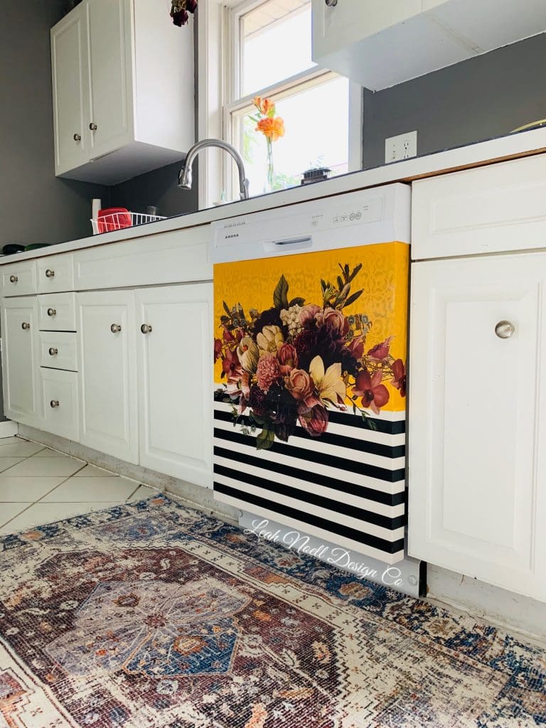 How to Paint Appliances Dishwasher Edition Leah Noell Design Co